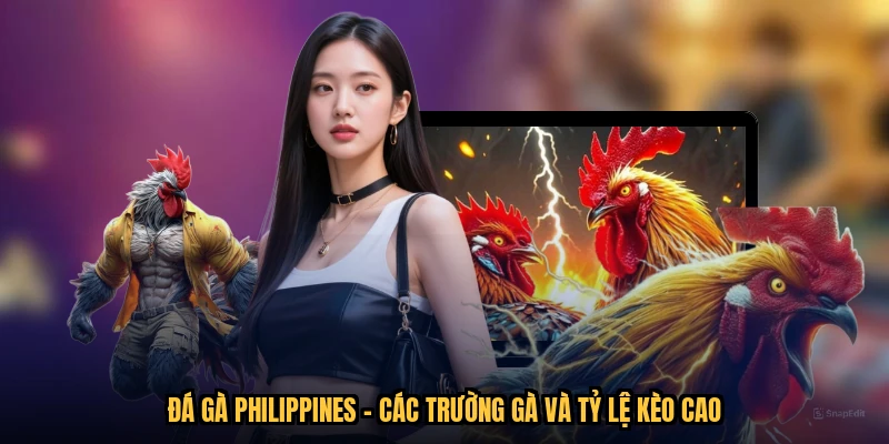Đá Gà Philippines - Các Trường Gà Và Tỷ Lệ Kèo Cao