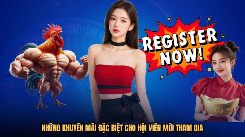 Những khuyến mãi đặc biệt cho hội viên mới tham gia