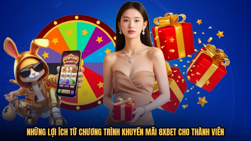 Những lợi ích từ chương trình khuyến mãi 8XBET cho thành viên