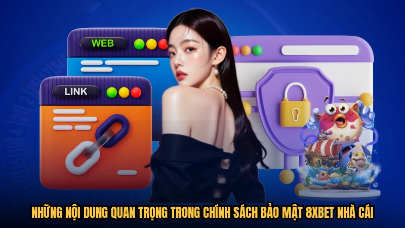 Những nội dung quan trọng trong chính sách bảo mật 8XBET nhà cái