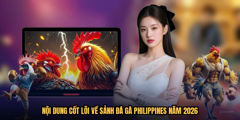 Nội dung cốt lõi về sảnh đá gà Philippines năm 2026