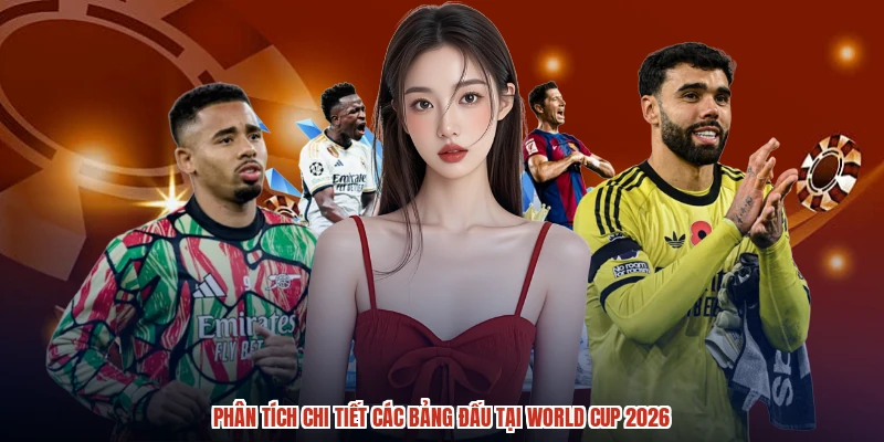 Phân tích chi tiết các bảng đấu tại World Cup 2026